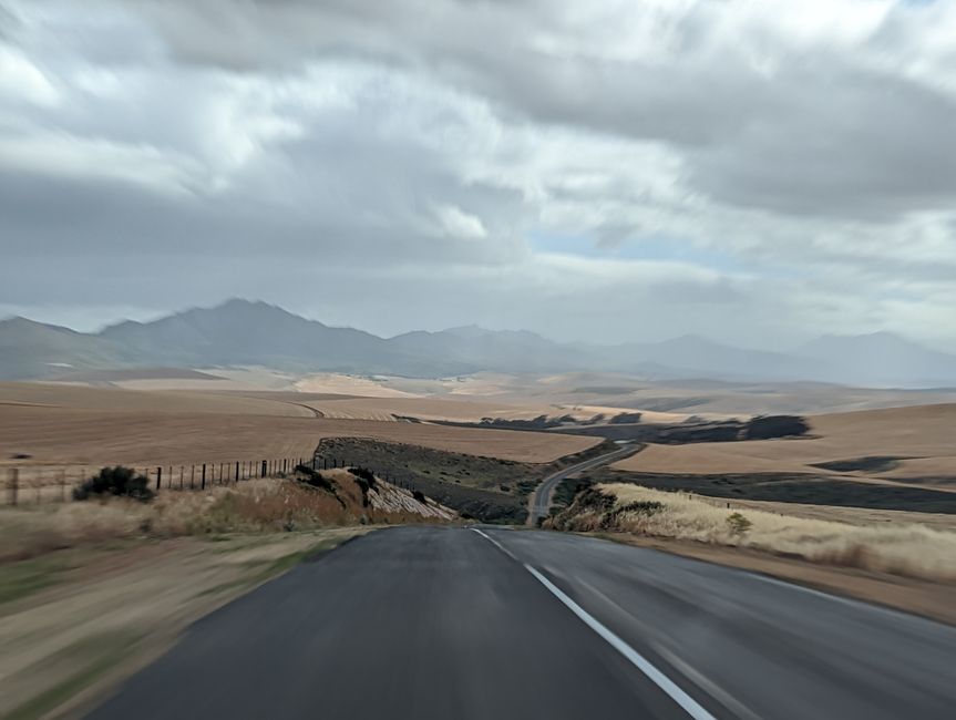D'Oudtshoorn à Hermanus - avec un détour dans le 'Midwest'