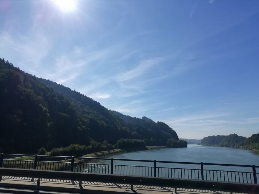 Donaubrücke bei Grein