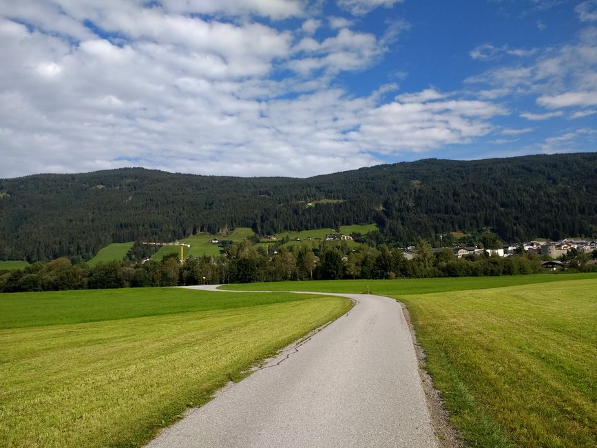Grenze zum Salzburger Land