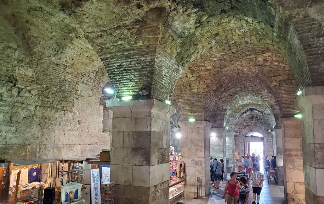 Vaults under the palace