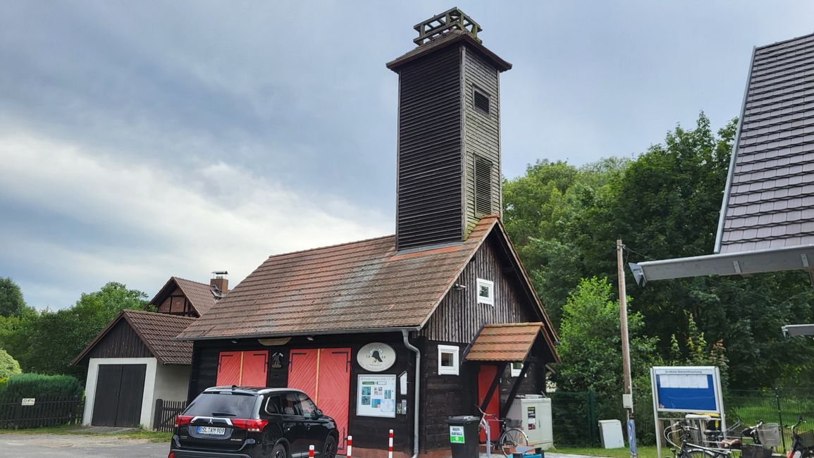 Fire station in Lehde