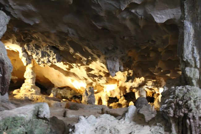 Die Decke in der "surprising cave"