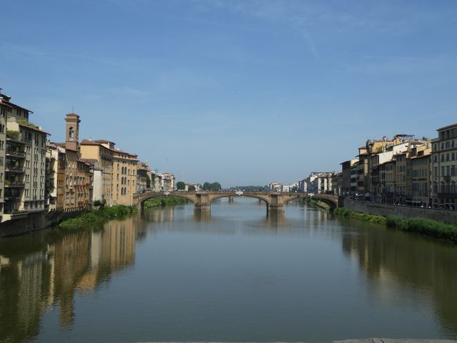 Blick von der Ponte Vecchio