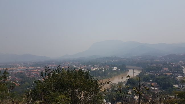 Aussicht vom Mount Phousi. 
