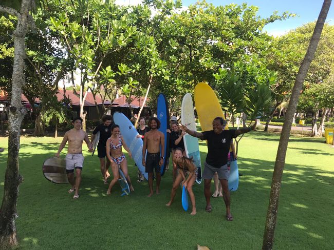 Surfcamp ໃນ Canggu, Bali