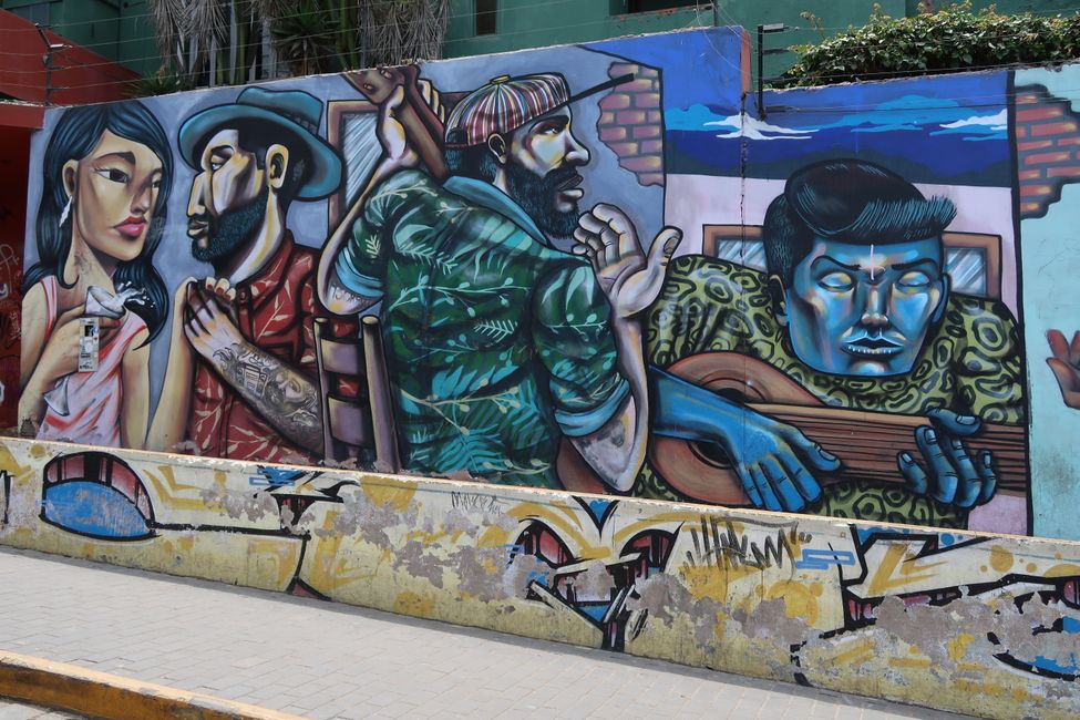 Street art in Lima