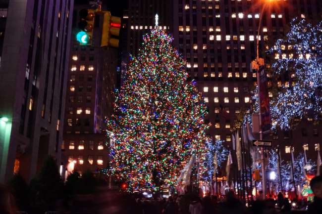 Christmas Tree am Rockefeller Center
