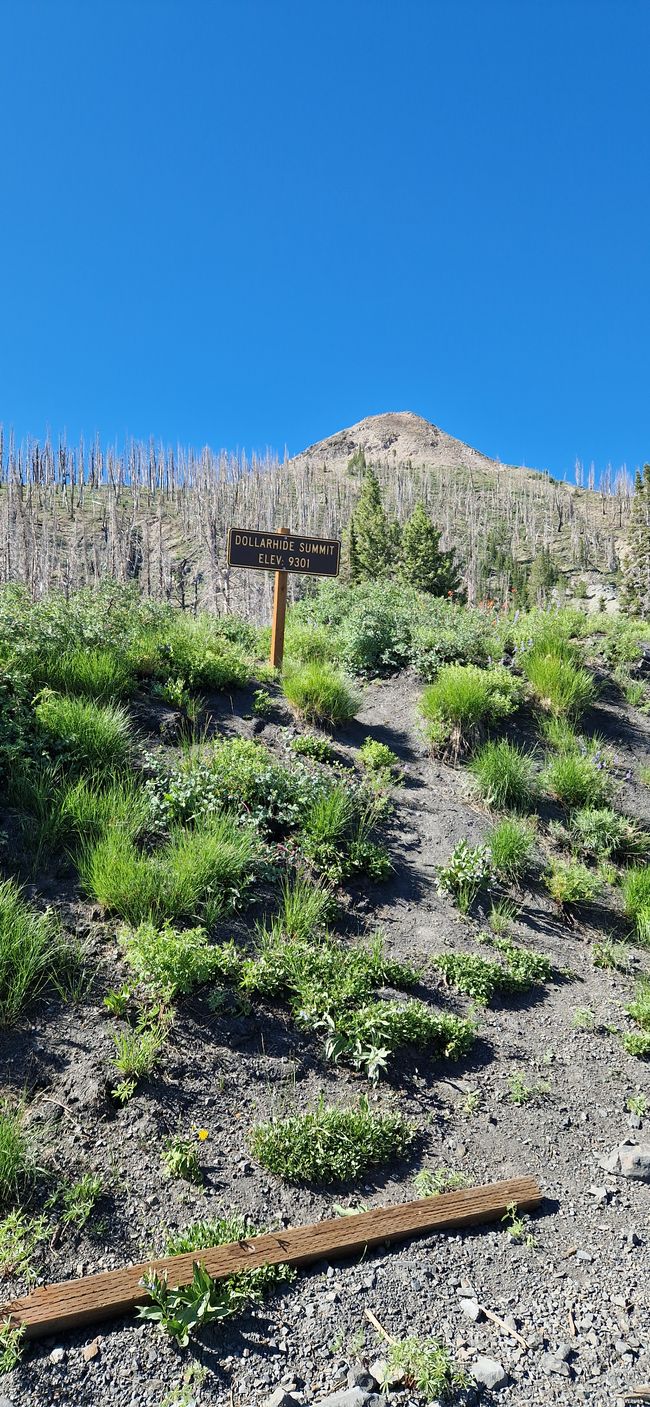 Riding from Featherville to Custer (Gold mining) north of Sunbeam