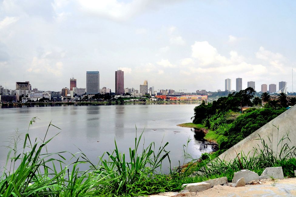 Memories of colonial times in Abidjan