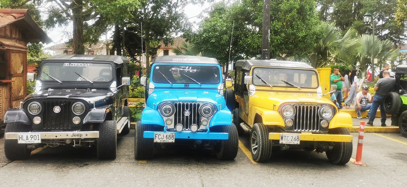 the transport jeeps