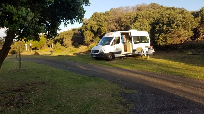 Great Ocean Road and end of camping