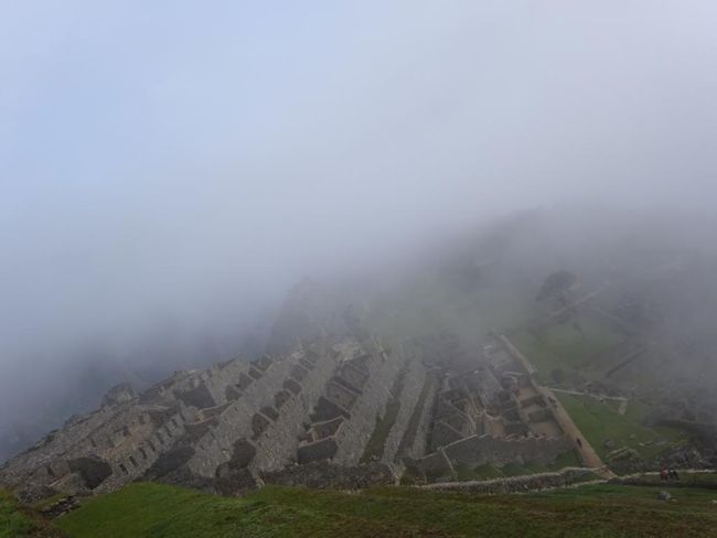Escaleras del Cielo on Machu Picchu Mountain