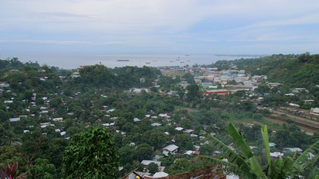 Blick über Honiara