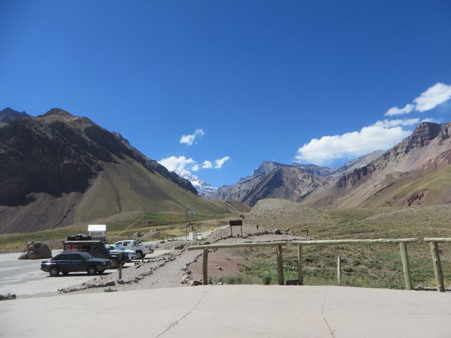 Auf dem höchsten Berg außerhalb des Himalayas... Naja fast
