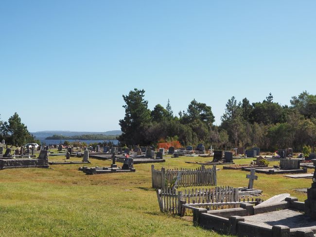 Der alte Friedhof in Strahan