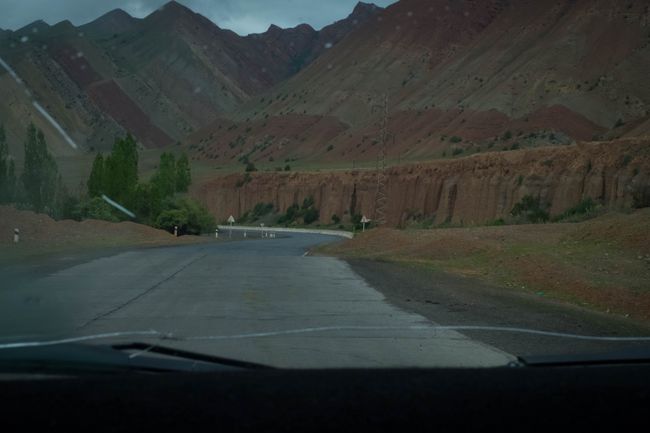 ... auf dem Pamir-Highway.