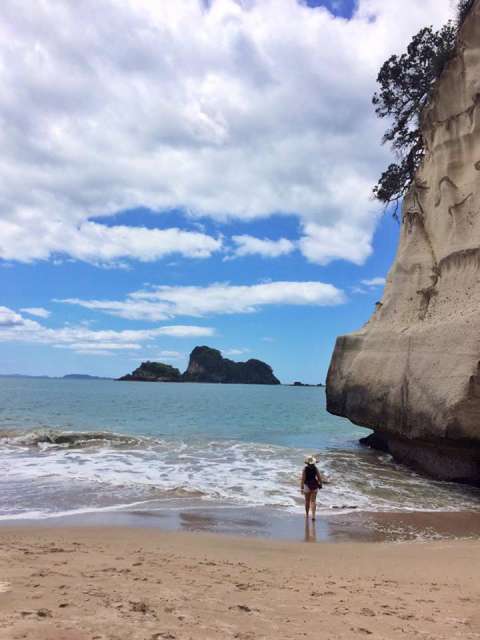 Day 18 | 28.10.2016 Cathedral Cove, Hot Water Beach
