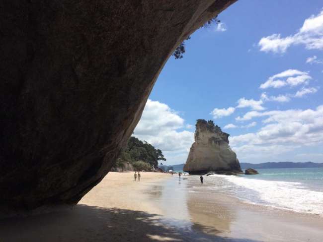 Day 18 | 28.10.2016 Cathedral Cove, Hot Water Beach