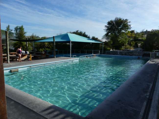 Settlers Pool im Waikite Valley Thermal Pools Springs n Spa