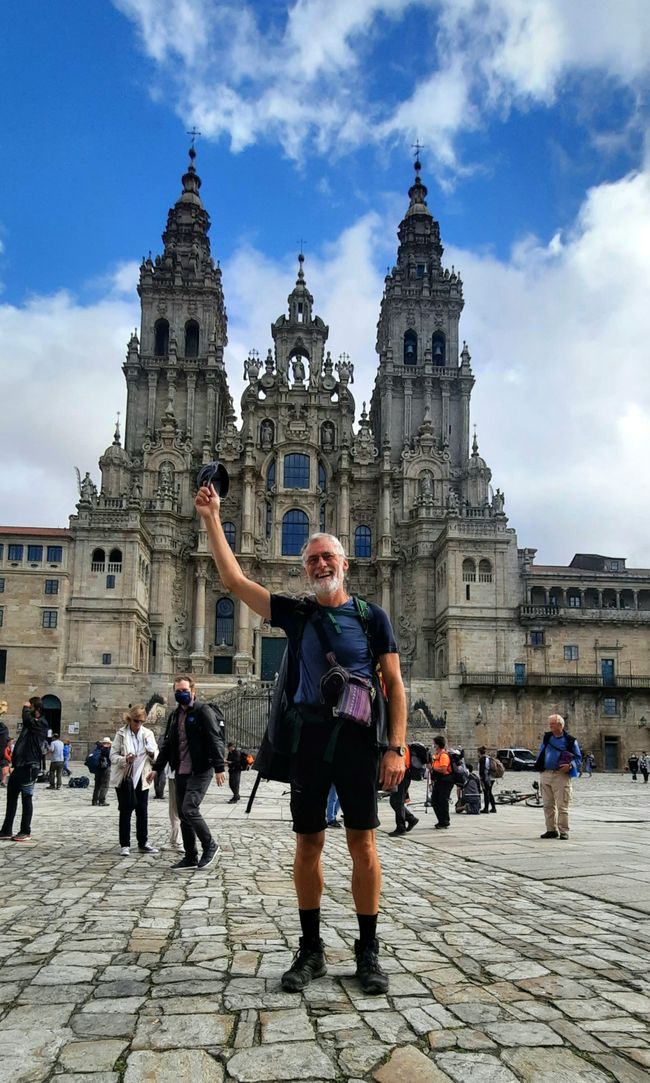 35th stage from O Pedruozo to Santiago de Compostela