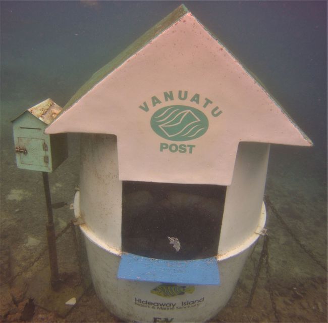 Unterwasserpoststation