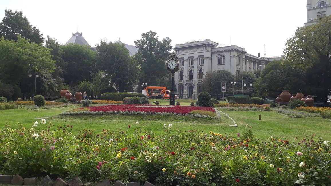 Ein wunderschöner Park in Bukarest.