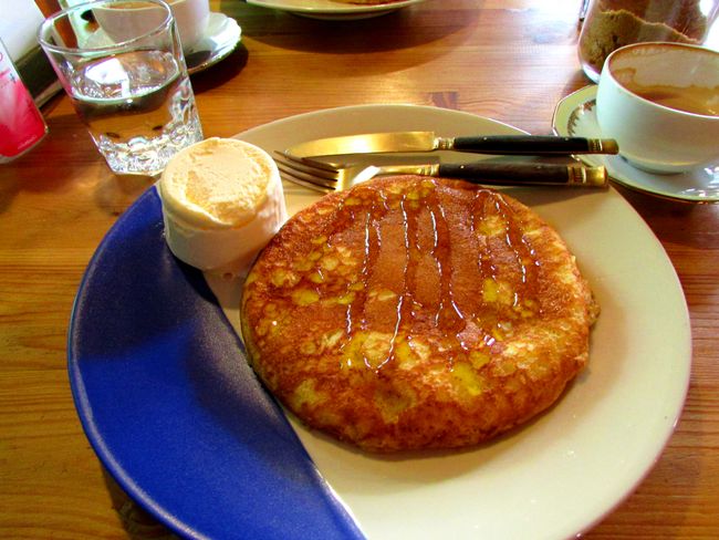 Weltbester Pancake im Libernard Cafe