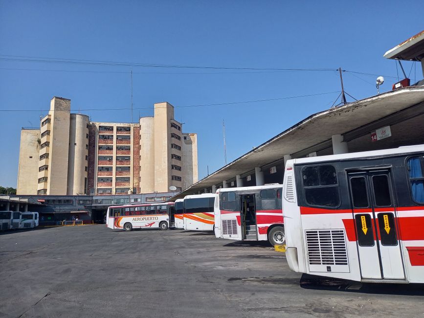 Der alte Busbahnhof in Guadalajara 