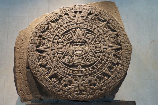 Highlight im Nationalmuseum für Anthropologie: Der Stein der Sonne