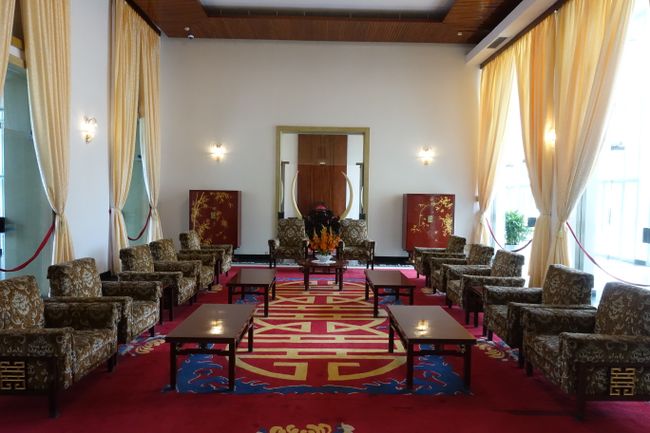Reception hall of the president