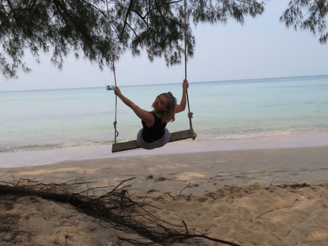 Swinging in paradise