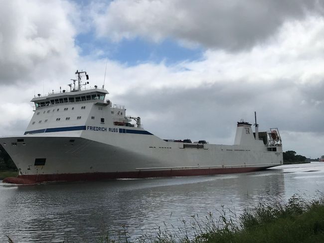 June 23, 2018 Rendsburg on the Kiel Canal