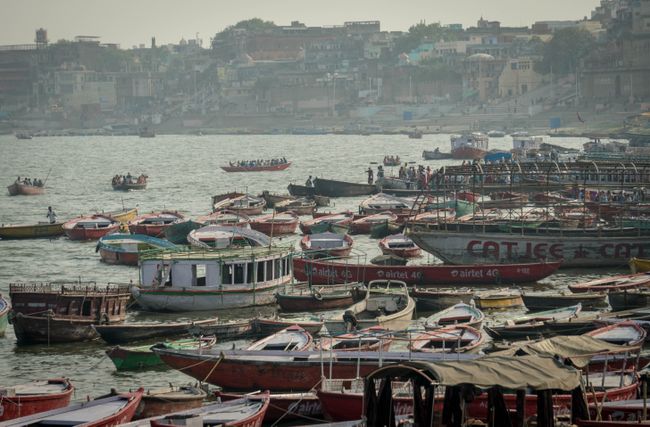 Typical image of Varanasi