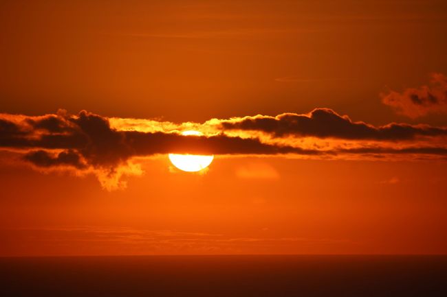 Sonnenaufgang am East Cape