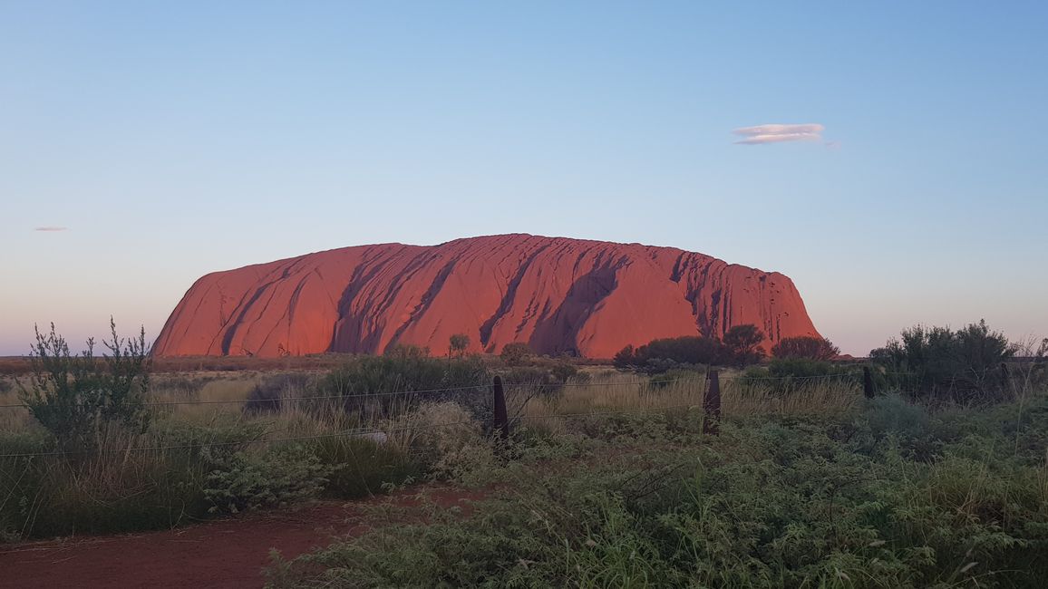 01.03.2023 von Marla am Stuart Highway nach Yulara (Uluru, oder besser bekannt als Ayers Rock)