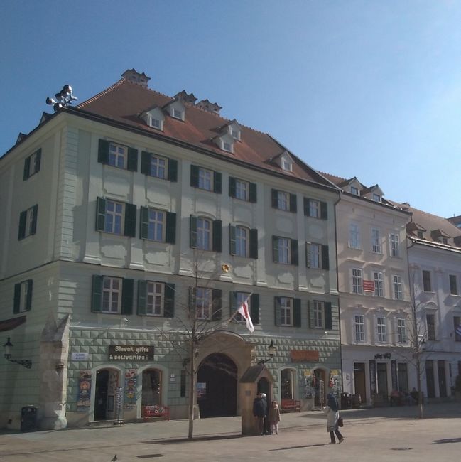 Erste Eindrücke von Bratislava
