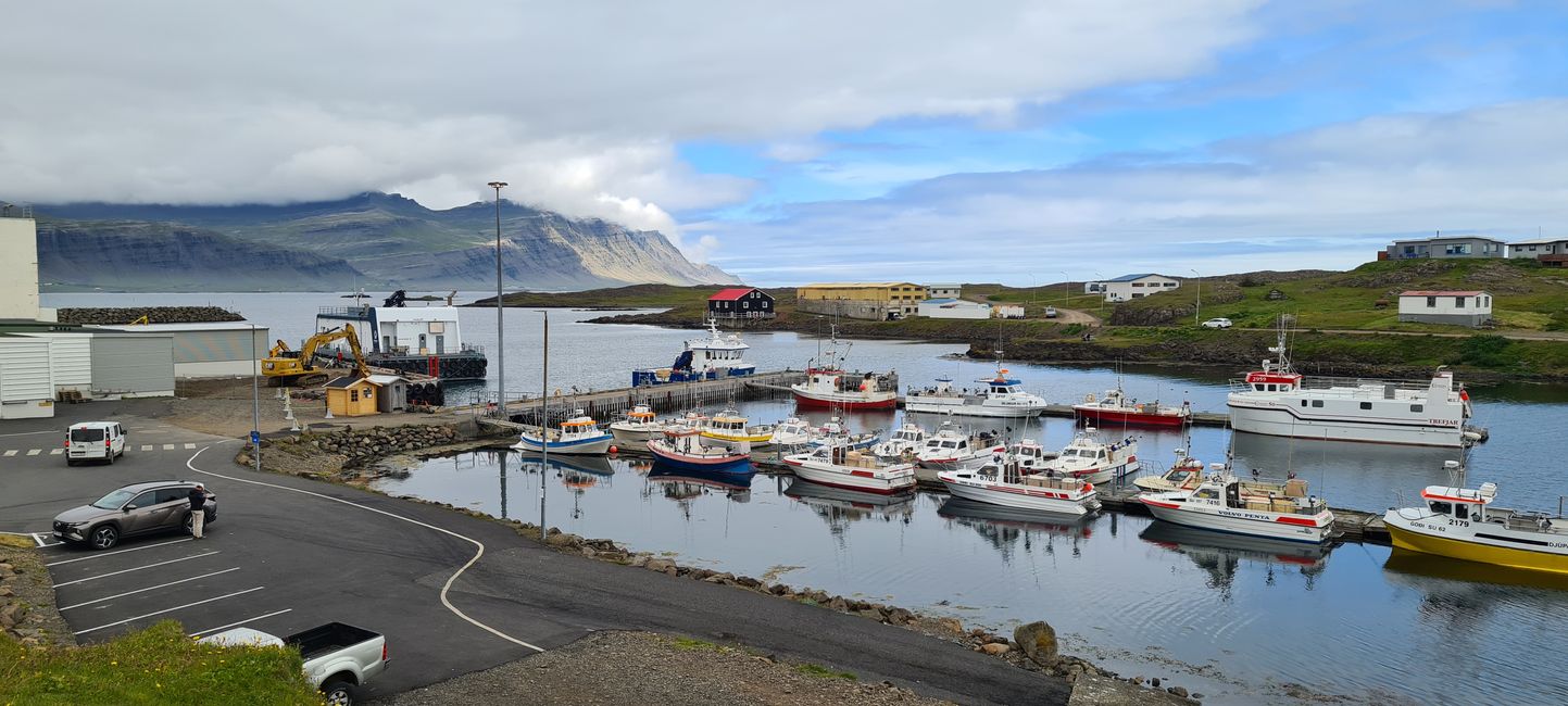 Djúpavogur - small town with harbor on the east coast