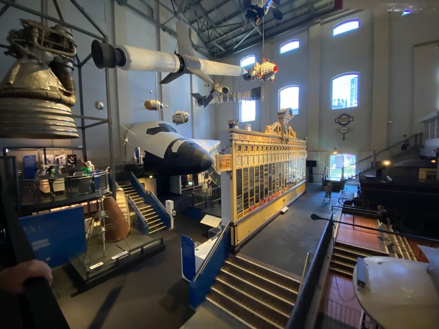 Luft-und Raumfahrtausstellung im Powerhouse Museum