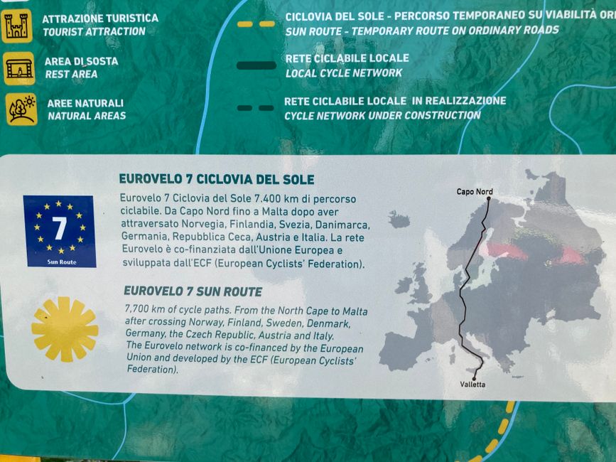 The great cycling tour Day 23: EuroVelo 7 to Bologna