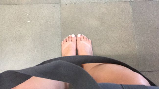 (Unwanted) Barefoot on the 36-hour journey to Argentina...