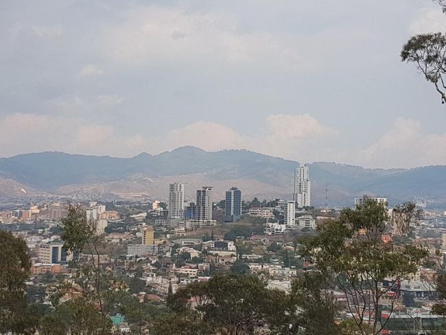Aussicht vom Cerro Juana A. Laines