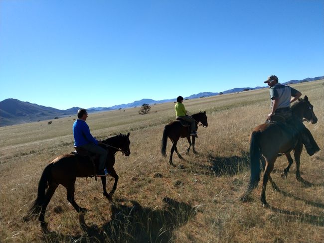 Horseback riding at Koiimasis Ranch