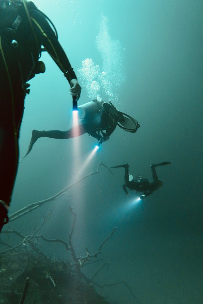 Diving in Cenoten Carwash & Angelita (23.02.2022)