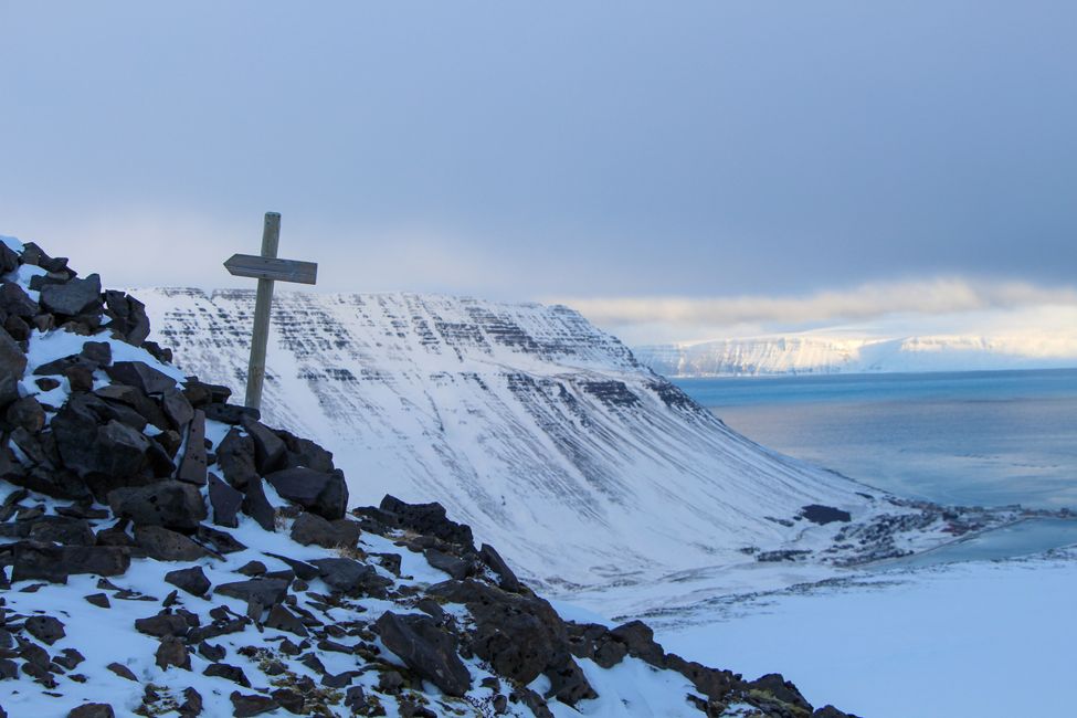Unser 1. "Gipfel" auf Island