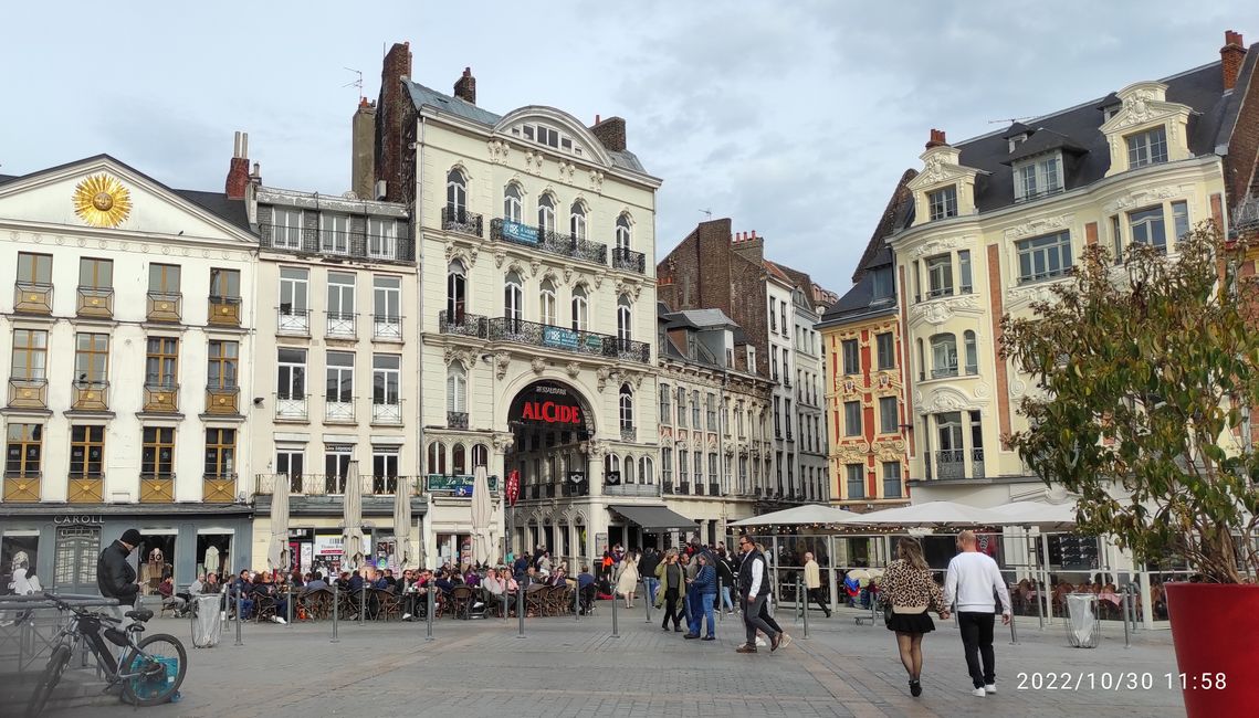 Geburtstagsbesuch in Lille (Frankreich) - etwas besonderes auch für mich
