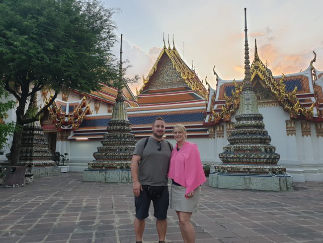Us in Wat Pho