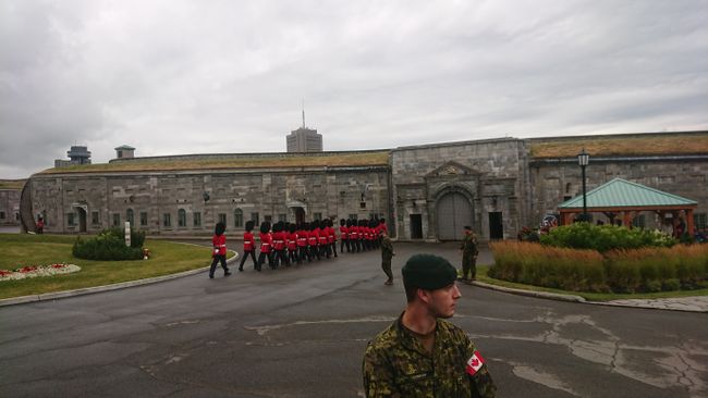Guard of the Citadelle of Québec City 