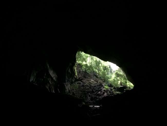 View from the Deer Cave to the Garden of Eden