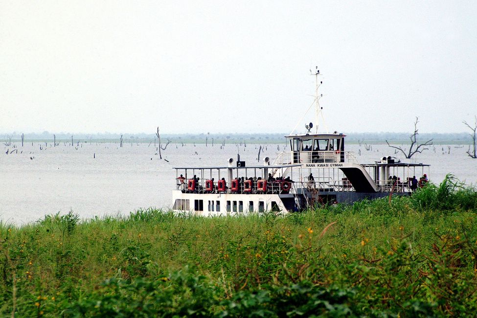 One of the ferries