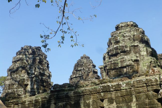 Kambodža 3 diena: Ekskursija po mažą šventyklą